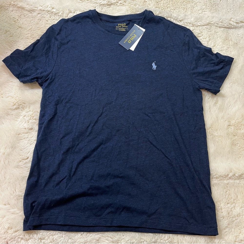Polo Ralph Lauren Classic Fit  T-Shirt Mens Medium Blue NWT
